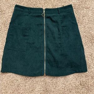 Zip up skirt